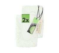 Emily´s Check 1596.2323 - Lot de 2 housses pour coussin de nuque - Couleur mastic - 30-50 x 40-60 x 10 cm