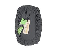 Emily´s Check Housse de tension universelle opaque extra élastique 1596.2325 Anthracite env. 70 x 140 cm