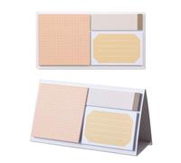 EMILY Sticky Notes Set (Assort 01 Sandfarben) Haftnotizen | by KING JIM: zum Aufstellen oder Mitnehmen