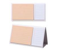 EMILY Sticky Notes Set (Schedule 01 Sandfarben) Haftnotizen | by KING JIM: zum Aufstellen oder Mitnehmen
