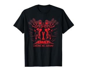 Emily The Strange Calling All Guitars T-Shirt