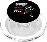 Emily The Strange Deliver Us from Normal PopSockets PopGrip pour MagSafe