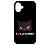 Emily The Strange I Heart Bad Kitties Coque pour iPhone 16 Plus