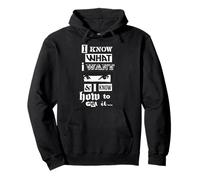 Emily The Strange I Know What I Want Sweat à Capuche