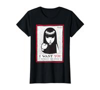 Emily The Strange I Want You to Leave Me Alone T-Shirt, Femme, Noir, XXL