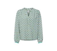 Emily Van Den Bergh Chemisier aqua / bleu foncé / olive / blanc, Taille XL