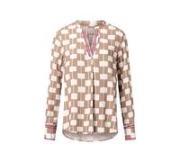 Emily Van Den Bergh Chemisier camel / beige clair, Taille XL