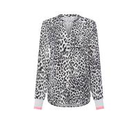 Emily Van Den Bergh Chemisier noir / blanc, Taille XXXL