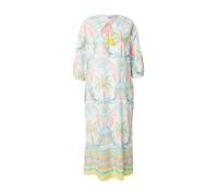 Emily Van Den Bergh Robe aqua / jaune / saumon / blanc, Taille 36