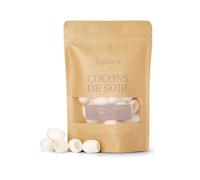 Emily's Pillow Cocons de soie - Soin du Visage 100% Naturel - Élimine les Pores - Peau Douce et Hydratée