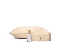 Emily's Pillow - Pack Sérénité - Taie d'oreiller, Masque de Nuit Bandeau en Soie et Brume d’Oreiller - Champagne - 51x76 cm