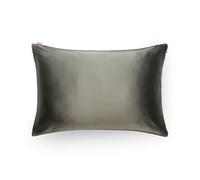 Emily's Pillow - Taie d’Oreiller Luxe en Soie - Made in France & Confectionnée à la Main - 22 Momme - Qualité Supérieure Grade 6A - Certifiée Oeko-Tex - Vert Sauge - 51x76 cm