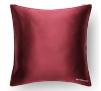 Emily's pillow - Taie d'oreiller en Pure Soie de Mûrier - 22 Momme - Prune - 65x65 cm - Collection Fête des Mères