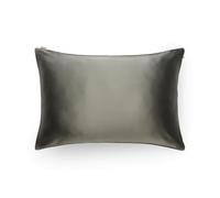 Emily's Pillow - Taie d'oreiller en Pure Soie de Mûrier Biologique - 22 Momme - Qualité Supérieure Grade 6A - Certifiée Oeko-Tex - Vert Sauge - 51x76 cm