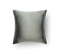 Emily's Pillow - Taie d'oreiller en Pure Soie de Mûrier Biologique - 22 Momme - Qualité Supérieure Grade 6A - Certifiée Oeko-Tex - Vert Sauge - 65x65 cm