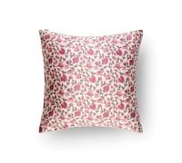 Emily's Pillow - Taie d'oreiller en Pure Soie de Mûrier Biologique - 22 Momme - Qualité Supérieure Grade 6A - Certifiée Oeko-Tex - Fleuri - 65x65 cm