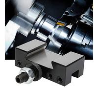 Eminchu 250-101 Porte-outil de Tour, Support D'outil CNC Durable pour un Changement D'outil Efficace, adapté pour Tour Pivotant 3/16"-1/2", Construction en Acier (250-101)