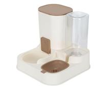 Eminchu Abreuvoir Automatique 2 en 1 pour Animaux de Compagnie, Distributeur d'eau et de Nourriture Durable de Grande capacité pour Usage Domestique