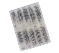 Eminchu Accessoire de Réparation de Tube de Fermoir de Montre, Barres de Pression Durables, Broches, Extrémités de Rivets pour Les Amateurs de Montres, Matériau en Alliage pour Les Professionnels de