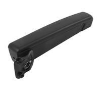 Eminchu Accoudoir de Siège Auto, côté Gauche, Remplacement Universel, 55 Mm | Support de bras pivotant réglable de 0 à 120 degrés, absorbant les chocs, PU et métal, noir