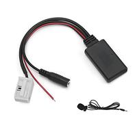 Eminchu Adaptateur Bluetooth AUX-in 12 Broches, Appel Mains Libres Compact et Durable pour Système Audio de Voiture adapté pour RCD210 RCD300 RCD310, 1 unité