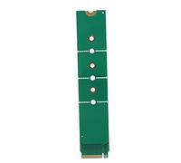 Eminchu Adaptateur M.2 pour Module de Test SSD NGFF M Key Carte Compacte et Durable pour Conversion SSD Long Format PCB Vert 1 unité