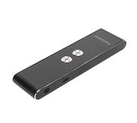 Eminchu Appareil de Traduction Vocale Intelligent en Alliage d'aluminium, Traducteur de Langue Portable avec Traduction Bidirectionnelle et Haute Précision, Batterie 400 MAh, Idéal pour Les