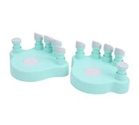 Eminchu Appareil D'entraînement des Doigts de Piano pour Débutants, Conception de Boutons Confortables pour les Exercices de Force, Matériau ABS et Silicone, 2 Unités pour la Pratique à Domicile