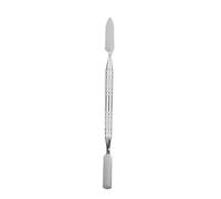 Eminchu Applicateur de Spatule de Cire de Cicatrice à Double extrémité en Acier Inoxydable, Outil de Maquillage FX Léger et Durable pour les Amateurs D'effets Spéciaux Acier Inoxydable L 6,3" pour (S)