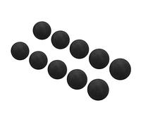 Eminchu Balles en Mousse EVA de 65mm, 10 Pièces, Balles d'entraînement Souples avec Résistance, d'entraînement en Intérieur et en Extérieur pour Enfants et Animaux de Compagnie (Black)