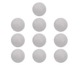 Eminchu Balles en Mousse EVA de 65mm, 10 Pièces, Balles d'entraînement Souples avec Résistance, d'entraînement en Intérieur et en Extérieur pour Enfants et Animaux de Compagnie (Grey)