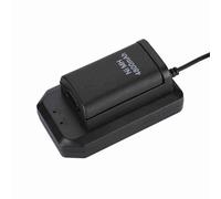 Eminchu Batterie Rechargeable 4800 MAh pour 360 - Batterie de Secours Durable pour Manette de Jeu 360 - Comprend Un Câble de Charge et Une Base pour Une Utilisation Facile - 2 Batteries pour de
