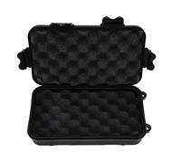 Eminchu Boîte de Rangement Antichoc, étui étanche pour Extérieur (Black XL) | Matière plastique, conception absorbant les chocs, camping, navigation de plaisance, garde les objets de valeur au sec