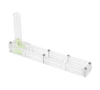 Eminchu Boîte D'élevage de Fourmis en Acrylique, Ferme de Fourmis Légère et Hydratante avec Château d'eau pour Enfants et Amateurs D'insectes, Transparente, 14x2.2x7.5cm (nid Transparent)