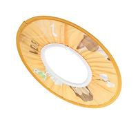 Eminchu Bonnet de Douche en Tissu Imperméable pour bébé, Chapeau de Shampoing élastique pour la Protection du Bain, Motif de Dessin animé pour Enfants, Pare-soleil et Coupe de Cheveux (Modèle singe