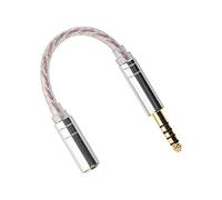 Eminchu Câble Adaptateur Mâle vers Femelle, Câble de Conversion pour Casque, Connexion 4,4 Mm de Haute qualité pour ZX300A HiFiman, Durable et Léger, 14 Cm/5,5 Pouces (. révolution équilibrée 3.5