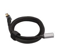 Eminchu Câble USB C 3.2 Mâle vers Femelle, Charge Rapide 10 Gbit/s 4K à 60 Hz, Câble d'extension USB C avec Conception à Angle Droit en Forme de L, pour Consoles de Jeux (150cm)
