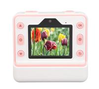 Eminchu Caméra d', Caméra Vidéo HD 1080P à Double Objectif 48 MP avec écran IPS de 2,4 Pouces, Zoom Numérique 16X et Synchronisation du Flash, Idéale pour l' sans Encre et Les Croquis de Photos