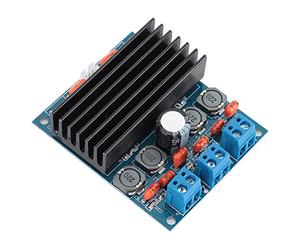 Eminchu Carte Amplificateur de Puissance TDA7492, Amplificateur Numérique Professionnel Haute Puissance, 50W * 2 pour L' Domestique, ABS, 1 Pièce