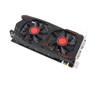 Eminchu Carte Graphique 6 Go de Mémoire 192 Bits, Carte Graphique PCI Express 2.0, Refroidissement Silencieux et Efficace, Double Ventilateur pour PC de Jeu, Travail, Montage Vidéo, Prend en Charge
