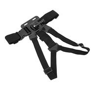 Eminchu Ceinture de Fixation pour Sangle de Poitrine pour Appareil Photo pour et 9, Harnais élastique Durable pour Le Cyclisme et Le Ski, Taille Réglable, Noir, 1 unité