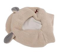 Eminchu Chapeau tricoté avec Oreilles de Lapin pour Animaux de Compagnie, Protection Contre Le Bruit Chaud, Protège-Oreilles pour Grands Chiens, Activités de Plein Air et d'hiver, Tissu tricoté 1x
