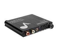 Eminchu Convertisseur DAC AY107 Convertisseur Numérique vers Analogique de Haute qualité avec Basses Réglables pour la Configuration Domestique en Métal