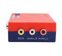 Eminchu Convertisseur D'interface Multimédia HD à Latence Zéro, Sortie 240p 480i à 480p 576p avec Véritable Signal 480p60 pour Multiplicateur de Ligne RetroScaler2x (Rouge)