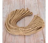 Eminchu Corde en Sisal Durable pour Planche à Gratter pour Chat, Jouets de Bricolage Naturels Non Toxiques pour Chats de 0,6 Cm de Diamètre - 1 Rouleau (6MM 50M)