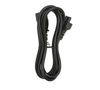Eminchu Cordon d'alimentation IEC320 C14 à Durable 10A 250V 5,9 Pieds pour Ordinateurs Portables et Imprimantes, Matériau PVC