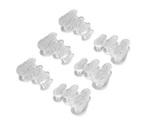 Eminchu Correcteur D'Orteils en Marteau, Coussinets Souples en Silicone de qualité Médicale pour Hommes et Femmes, 3 Paires-maintenir les Orteils Droits