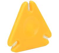 Eminchu Coupe-Ligne de Tresse Enduit de Pêche, Outil de Dénudage Portable, Bande de Lignes de 0.2mm à 0.4mm pour Les Amateurs de Pêche (Orange) (Orange)