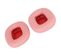 Eminchu Coussinets d'oreille de Remplacement en Cuir protéiné Souple pour Un Confort amélioré dans Les écouteurs iOS - 2 Unités (Pink)