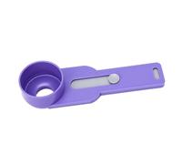 Eminchu Cuillère à Poudre de Protéines, Conception Coulissante Réglable pour une Mesure sans Gâchis dans la Cuisine de Fitness, Violet, 1 unité
